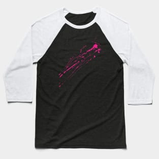 Diagonal Dripping Baseball T-Shirt